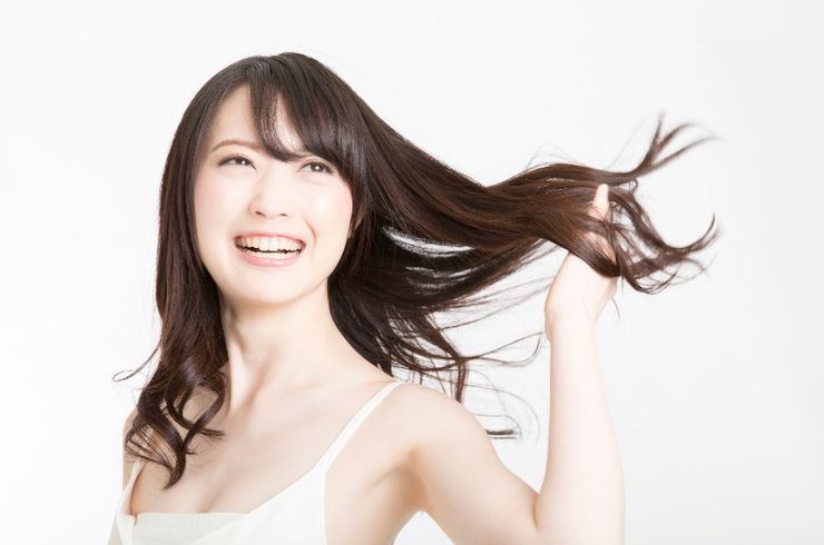 自然で美しいヘアスタイルに